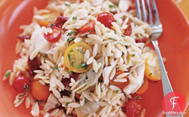 Orzo With Crab And Artichoke