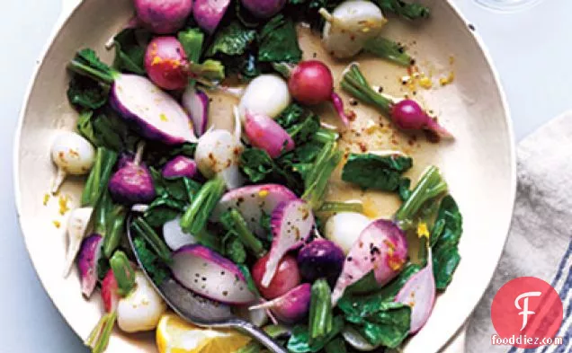 Radishes in Browned Butter and Lemon