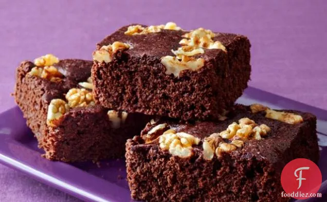 Ellie Krieger's Double-Chocolate Brownies