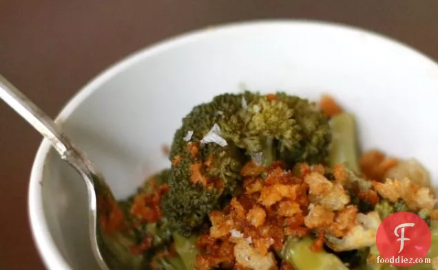 Slow-cooked Broccoli With Crunchy Lemon Breadcrumbs