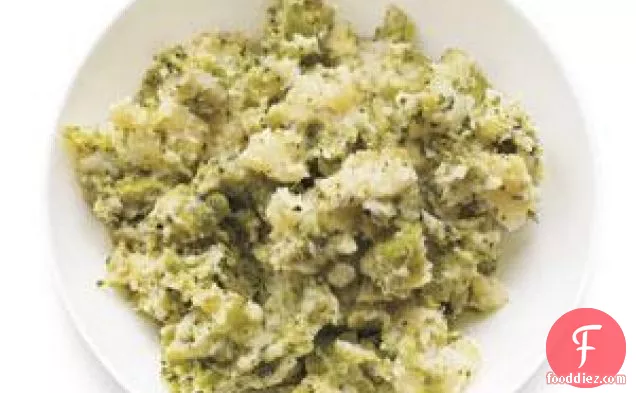 Mashed Potatoes And Broccoli