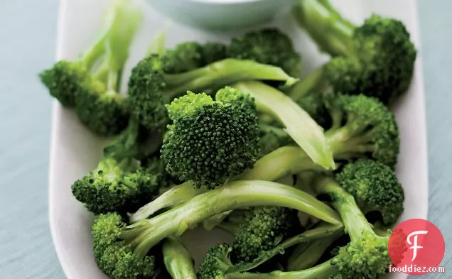 Broccoli with Cheddar Cheese 