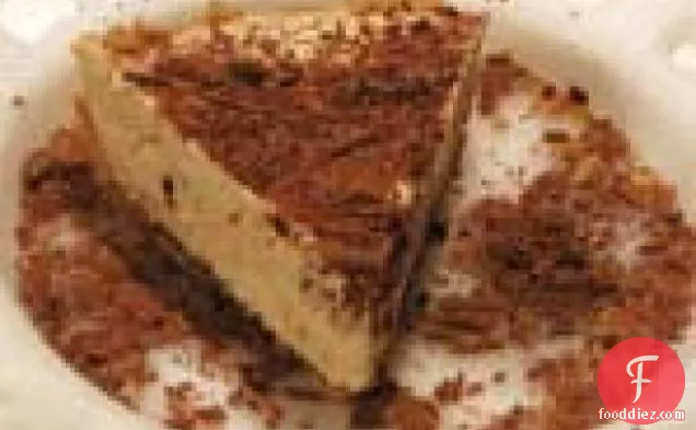 Peanut Butter Pie with Chocolate Crust
