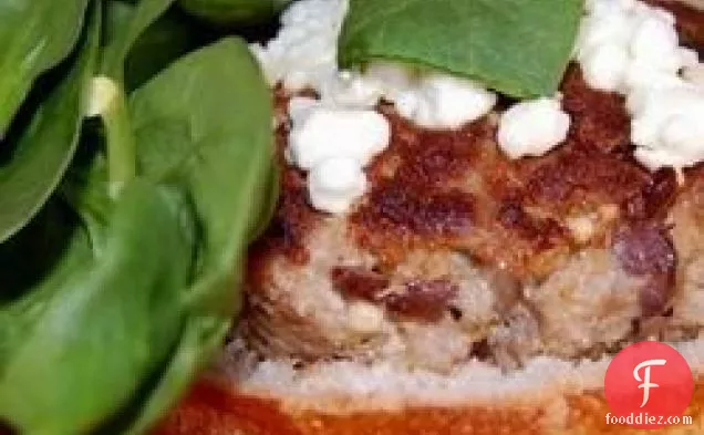 Feta पनीर तुर्की बर्गर