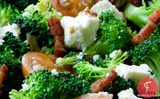 Broccoli Feta And Cherry Tomato Salad