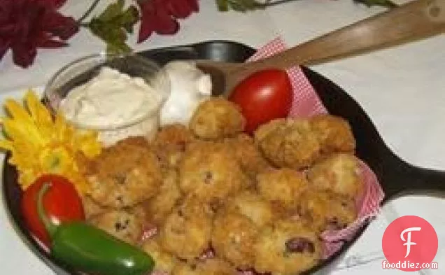 Creole Red Beans and Rice Fritters