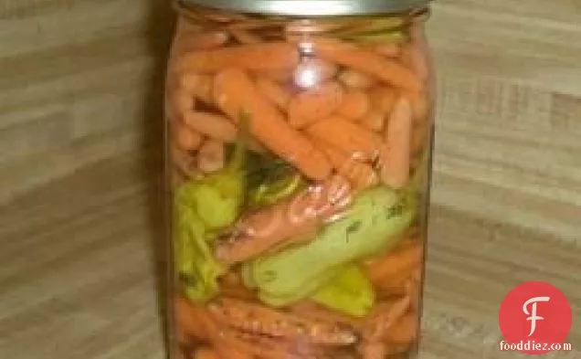सिरका मसालेदार गाजर
