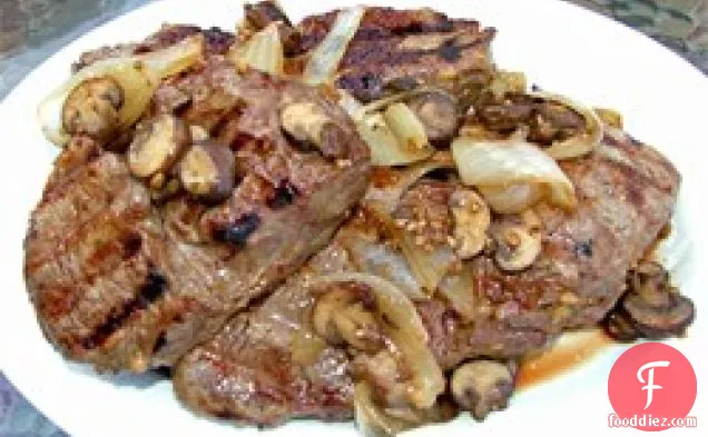 Barbequed Marinated Flank Steak