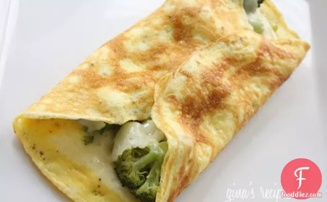 Broccoli And Cheese Omelet