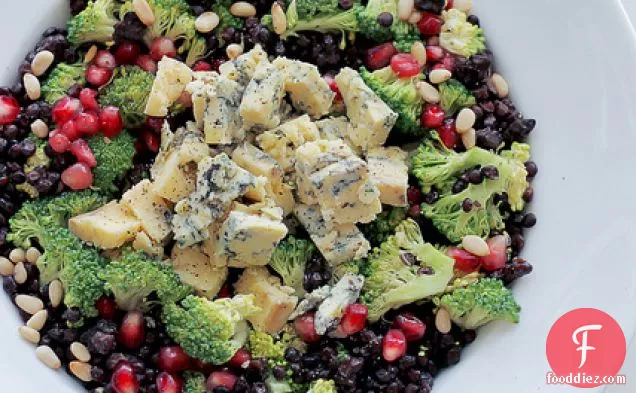 Blue Cheese, Broccoli And Lentils