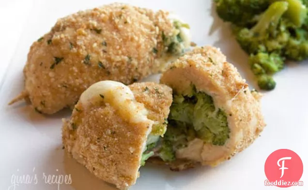 Broccoli And Cheese Stuffed Chicken