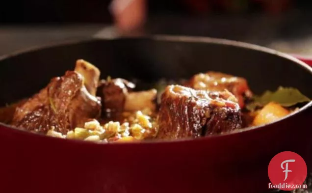 Stout Braised Short Ribs with Barley
