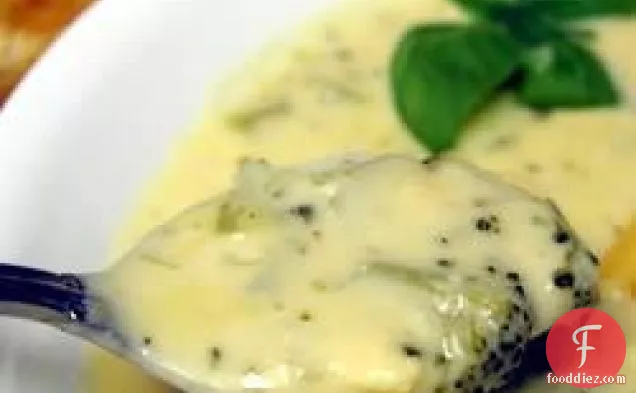 Broccoli Cheese Soup V