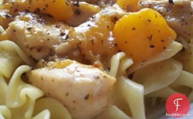 Byrdhouse Spicy Chicken and Peaches
