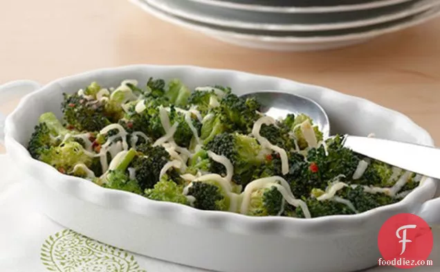 Quick Cheesy Broccoli