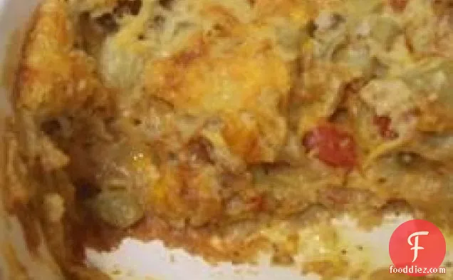 Rich Macaroni and Tomato Bake