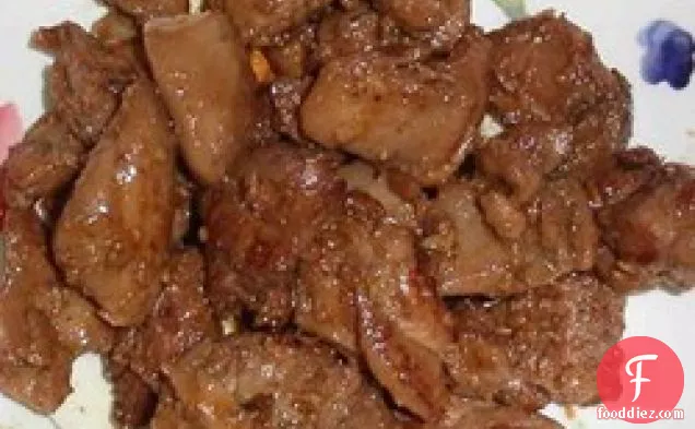 मसालेदार चिकन Teriyaki