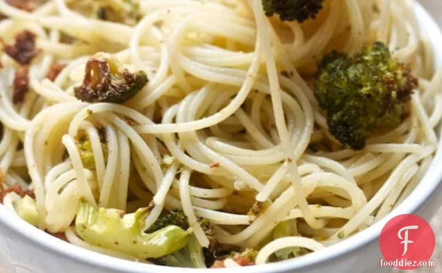 Brown Butter Broccoli Spaghetti