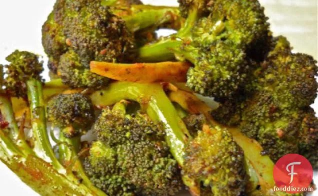 Chili Roasted Broccoli