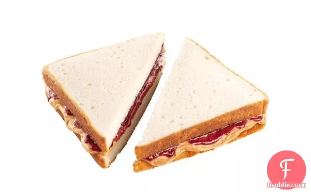 Peanut Butter and Jelly Sandwich Cake
