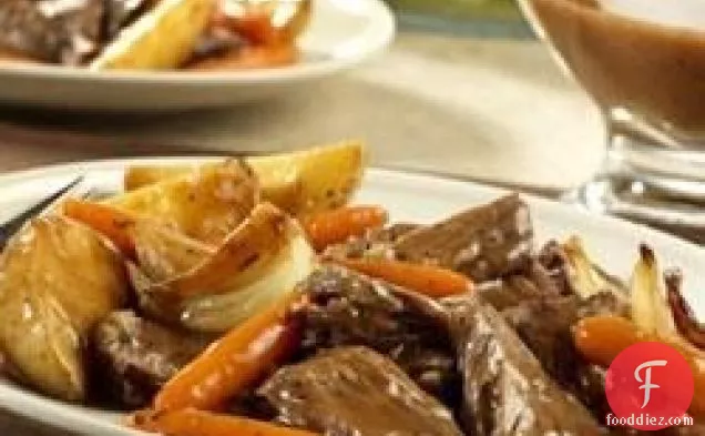 Weekday Pot Roast and Vegetables