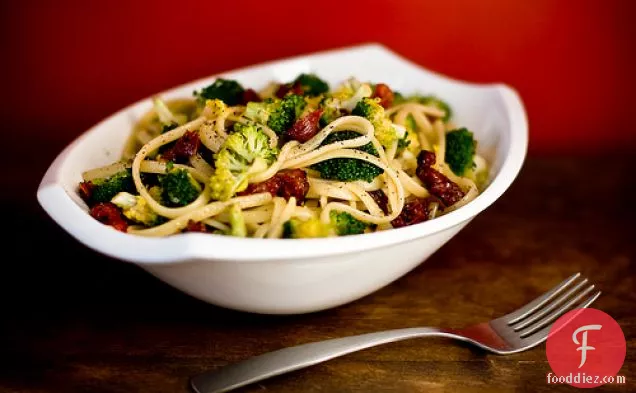 Spicy Lemon Pepper Pasta With Broccoli