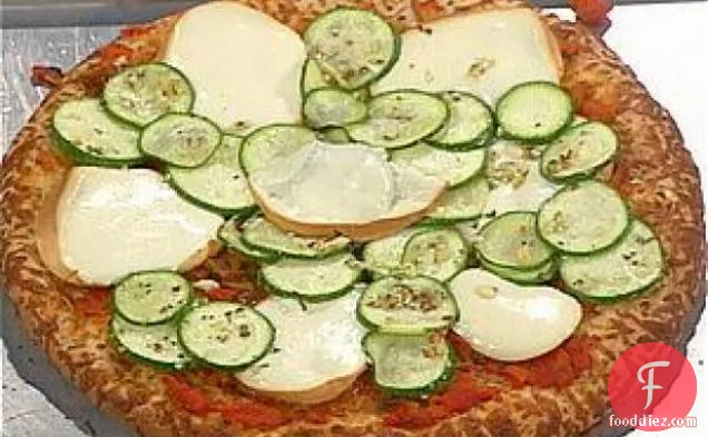 Zucchini-roni Pizza