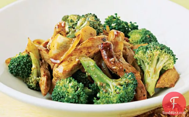 Orange Pork and Broccoli Stir-Fry