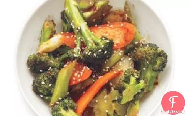 Broccoli And Pepper Stir-fry