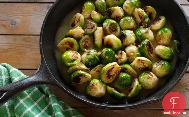 Slow Cooked Brussels Sprouts