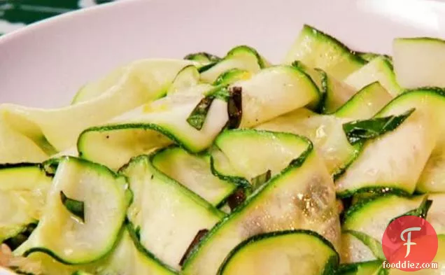 Zucchini Ribbons with Herbed Butter