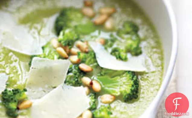 Creamy Broccoli-white Bean Soup