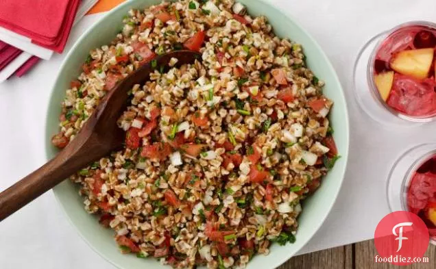 Farro Salad with Tomatoes and Herbs