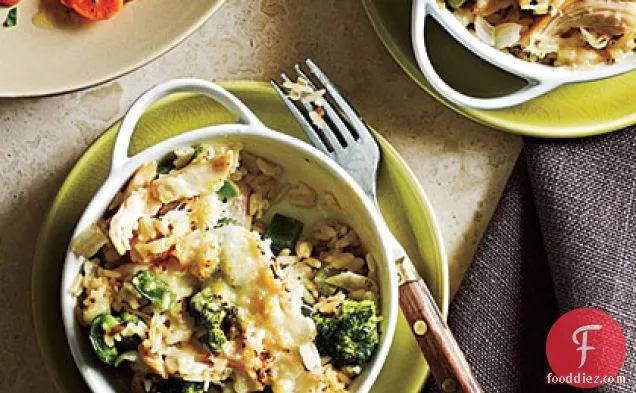 Broccoli and Rice Casseroles