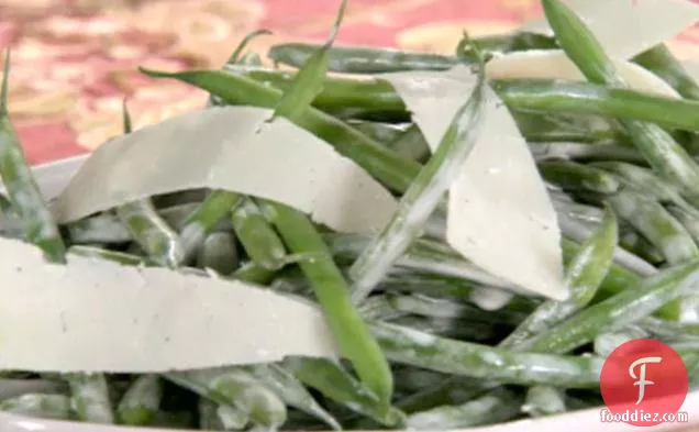 Haricots Verts Salad with Truffle Cream