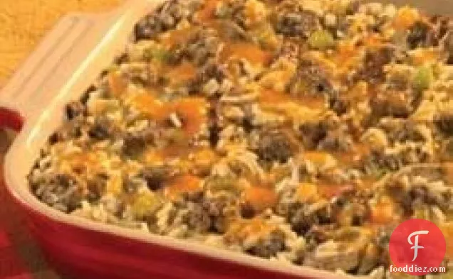 Hearty Sausage and Rice Casserole