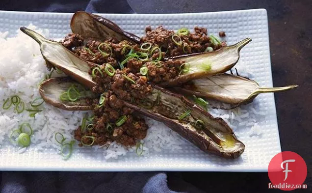 Roasted Eggplant with Sichuan-Style Pork