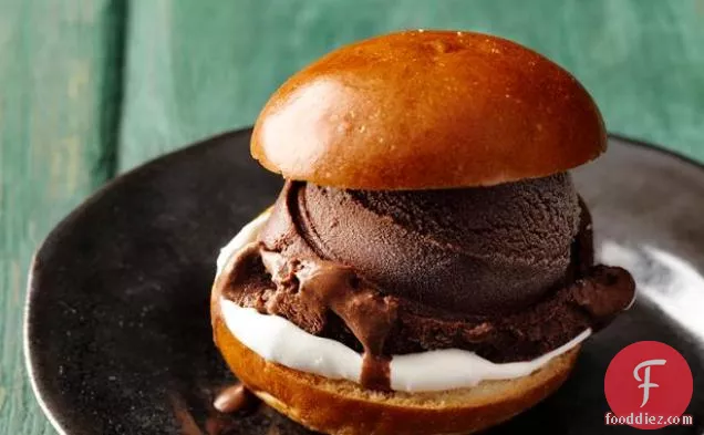 Chocolate Gelato Sandwiches