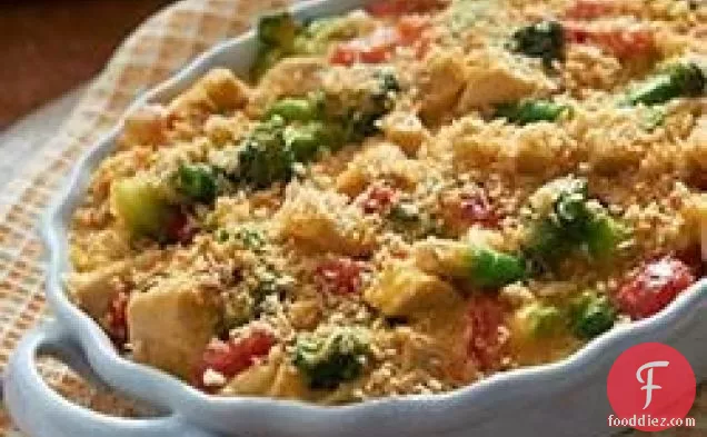 Cheddar Broccoli and Chicken Casserole from Country Crock®
