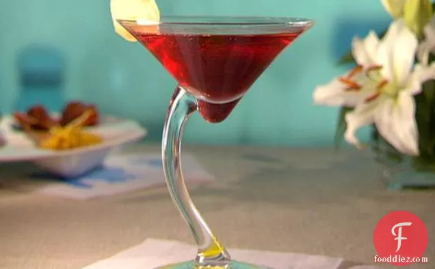 Gingered Pomegranate Cosmo