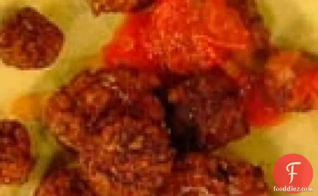 वील और Ricotta Meatballs: Polpettine di Ricotta ई Vitello