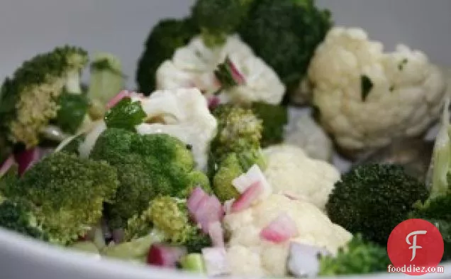 Marinated Broccoli And Cauliflower