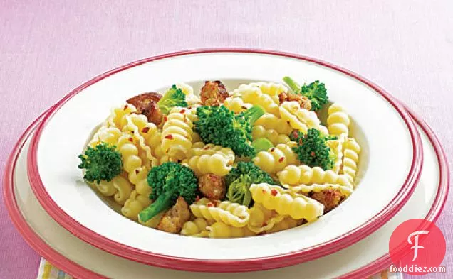 Cavatelli with Broccoli and Sausage