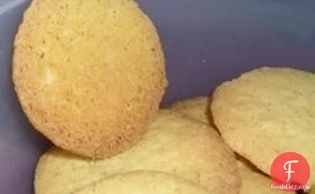 Cornmeal Coconut Cookies