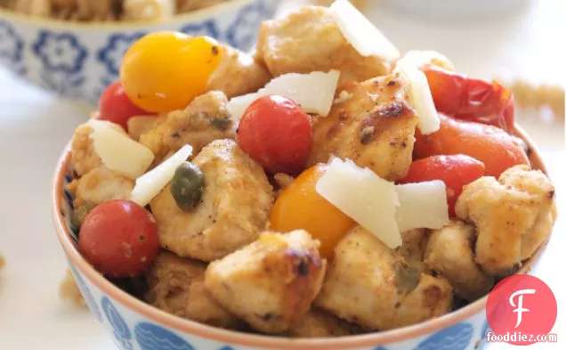 Chicken With Capers And Tomatoes