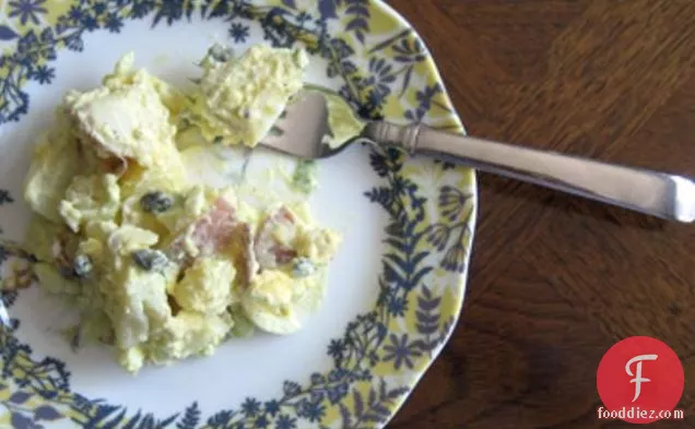 Light Potato Salad With Sour Cream And Capers