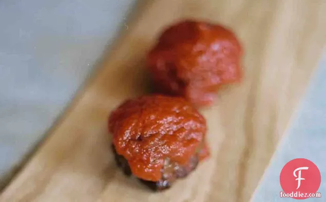 Italian Meatballs in Caper-Tomato Sauce