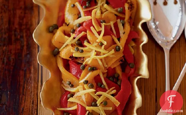 Roasted Peppers with Preserved Lemon and Capers