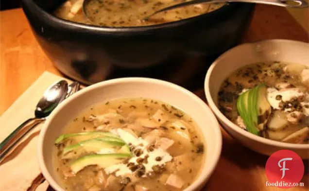 Ajiaco (chicken And Potato) Soup