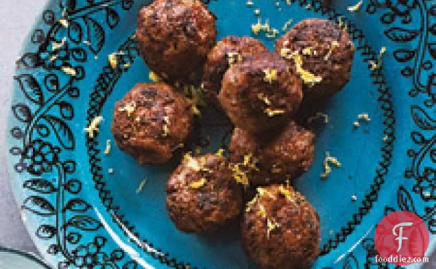 Meatballs With Ouzo And Mint